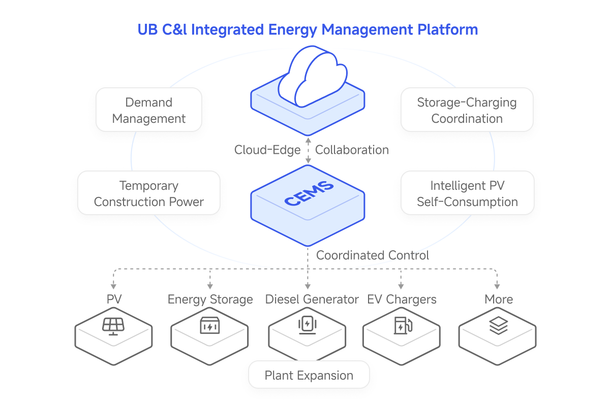 Scenario library and cloud platform diagram