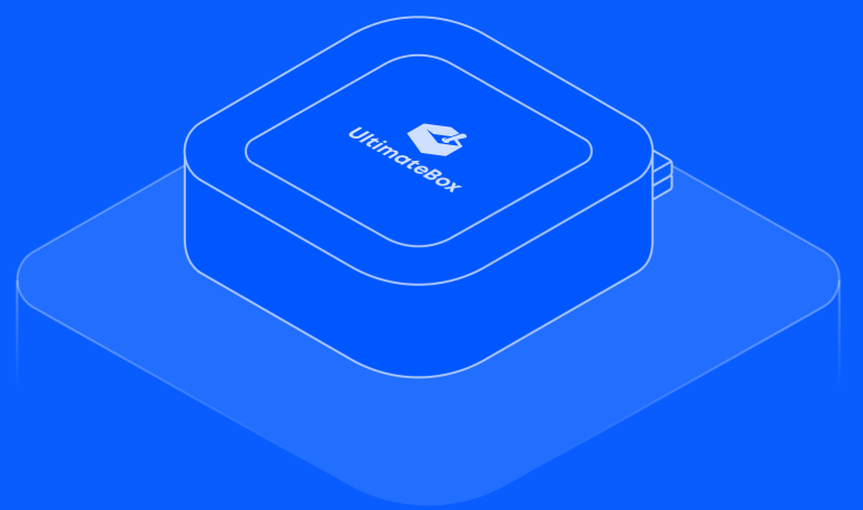 UB Box hardware isometric illustration