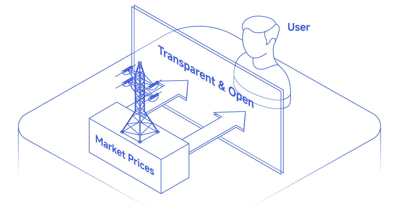 Pass-through tariff optimization illustration